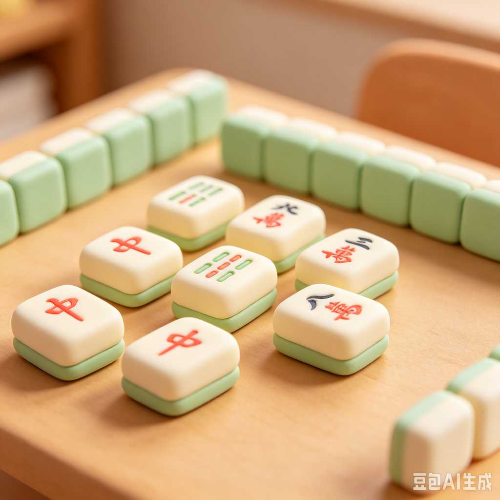 clean text mahjong tiles