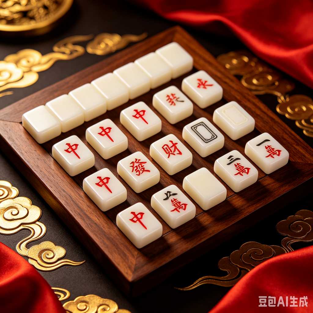 oil painting mahjong set